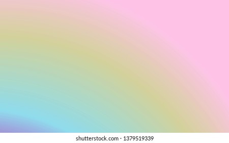 Sweet Multicolor Blurred Background. For Bright Website Banner, Invitation Card, Scree Wallpaper. Vector Illustration.