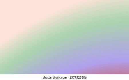 Sweet Multicolor Blurred Background. For Bright Website Banner, Invitation Card, Scree Wallpaper. Vector Illustration.