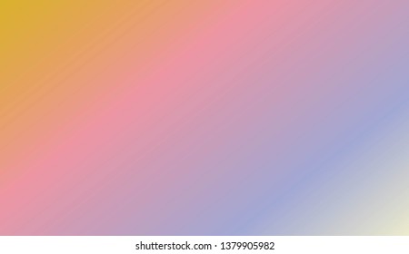 Sweet Multicolor Blurred Background. For Bright Website Banner, Invitation Card, Scree Wallpaper. Vector Illustration.