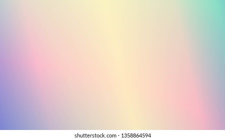 Sweet Multicolor Blurred Background. For Cover Page, Poster, Banner Of Websites. Vector Illustration