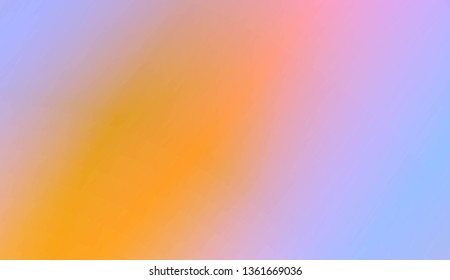 Sweet Multicolor Blurred Background. For Cover Page, Poster, Banner Of Websites. Vector Illustration