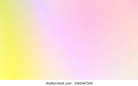 Sweet Multicolor Blurred Background. For Cover Page, Poster, Banner Of Websites. Vector Illustration