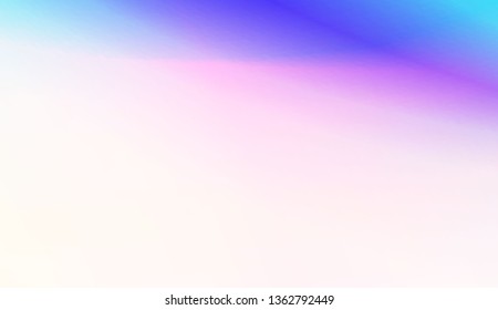 Sweet Multicolor Blurred Background. For Cover Page, Poster, Banner Of Websites. Vector Illustration