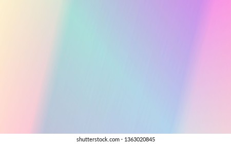 Sweet Multicolor Blurred Background. For Cover Page, Poster, Banner Of Websites. Vector Illustration