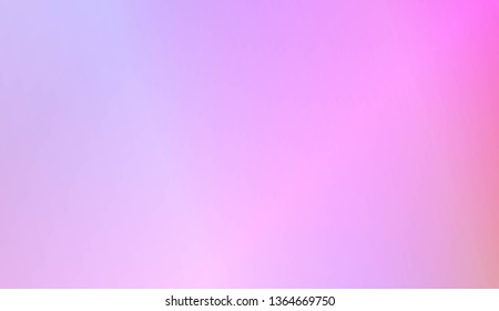 Sweet Multicolor Blurred Background. For Cover Page, Poster, Banner Of Websites. Vector Illustration