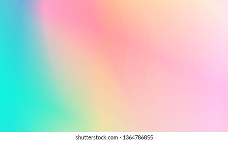 Sweet Multicolor Blurred Background. For Cover Page, Poster, Banner Of Websites. Vector Illustration