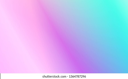 Sweet Multicolor Blurred Background. For Cover Page, Poster, Banner Of Websites. Vector Illustration
