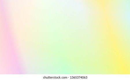 Sweet Multicolor Blurred Background. For Cover Page, Poster, Banner Of Websites. Vector Illustration