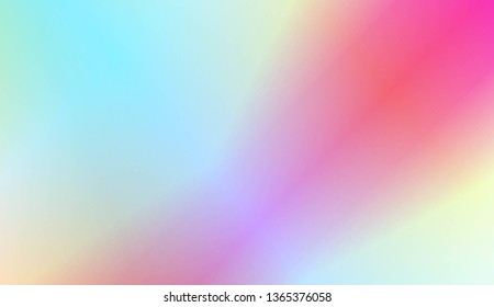 Sweet Multicolor Blurred Background. For Cover Page, Poster, Banner Of Websites. Vector Illustration