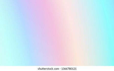 Sweet Multicolor Blurred Background. For Cover Page, Poster, Banner Of Websites. Vector Illustration