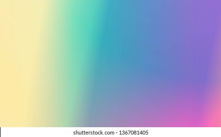 Sweet Multicolor Blurred Background. For Cover Page, Poster, Banner Of Websites. Vector Illustration