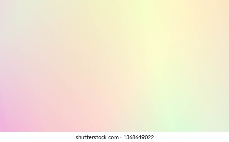 Sweet Multicolor Blurred Background. For Cover Page, Poster, Banner Of Websites. Vector Illustration