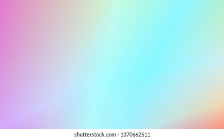 Sweet Multicolor Blurred Background. For Cover Page, Poster, Banner Of Websites. Vector Illustration