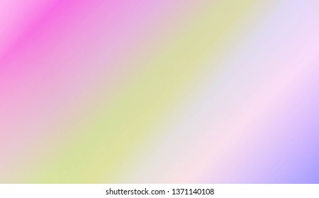 Sweet Multicolor Blurred Background. For Cover Page, Poster, Banner Of Websites. Vector Illustration