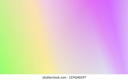 Sweet Multicolor Blurred Background. For Cover Page, Poster, Banner Of Websites. Vector Illustration