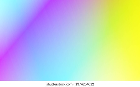 Sweet Multicolor Blurred Background. For Cover Page, Poster, Banner Of Websites. Vector Illustration