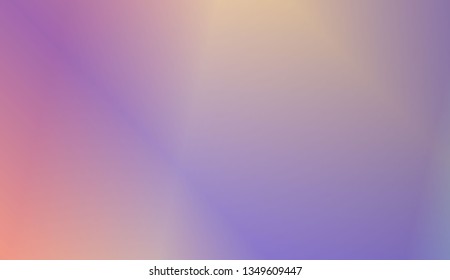 Sweet Multicolor Blurred Background. For Elegant Pattern Cover Book. Vector Illustration