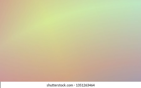 Sweet Multicolor Blurred Background. For Elegant Pattern Cover Book. Vector Illustration