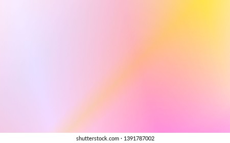 Sweet Multicolor Blurred Background. For Elegant Pattern Cover Book. Vector Illustration