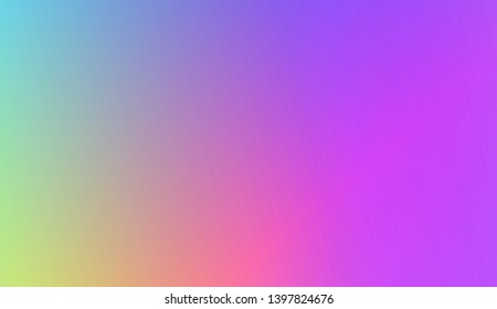 Sweet Multicolor Blurred Background. For Elegant Pattern Cover Book. Vector Illustration