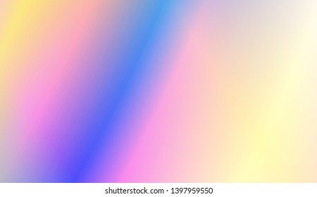 Sweet Multicolor Blurred Background. For Elegant Pattern Cover Book. Vector Illustration