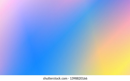 Sweet Multicolor Blurred Background. For Elegant Pattern Cover Book. Vector Illustration