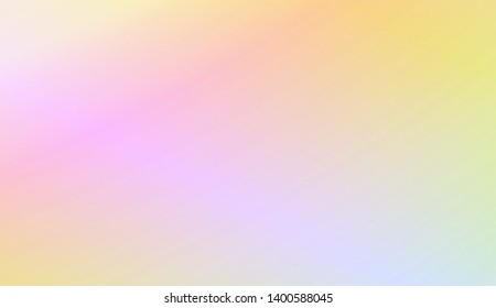 Sweet Multicolor Blurred Background. For Elegant Pattern Cover Book. Vector Illustration