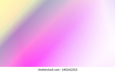 Sweet Multicolor Blurred Background. For Elegant Pattern Cover Book. Vector Illustration