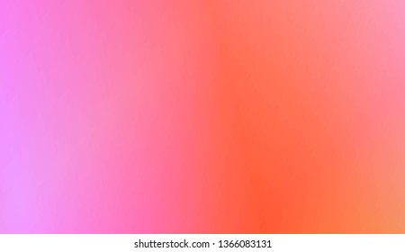 Sweet Multicolor Blurred Background. For Futuristic Ad, Booklets. Vector Illustration