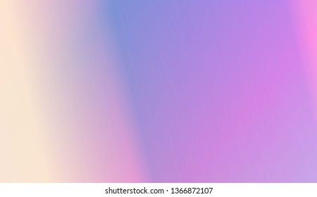 Sweet Multicolor Blurred Background. For Futuristic Ad, Booklets. Vector Illustration