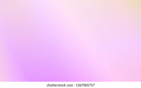 Sweet Multicolor Blurred Background. For Futuristic Ad, Booklets. Vector Illustration