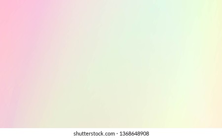 Sweet Multicolor Blurred Background. For Futuristic Ad, Booklets. Vector Illustration