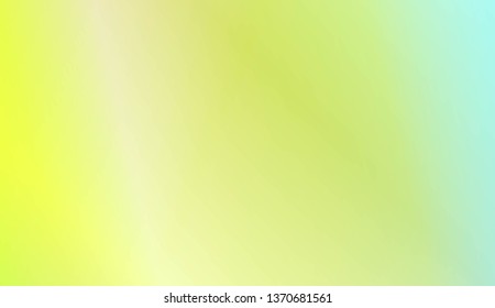 Sweet Multicolor Blurred Background. For Futuristic Ad, Booklets. Vector Illustration