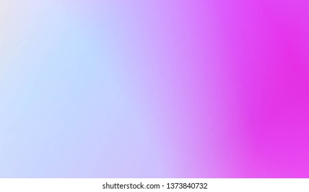 Sweet Multicolor Blurred Background. For Futuristic Ad, Booklets. Vector Illustration