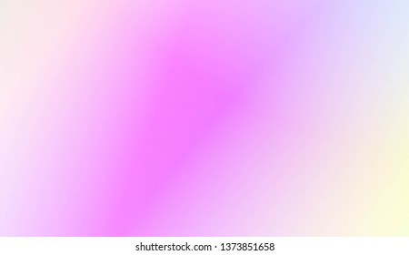 Sweet Multicolor Blurred Background. For Futuristic Ad, Booklets. Vector Illustration