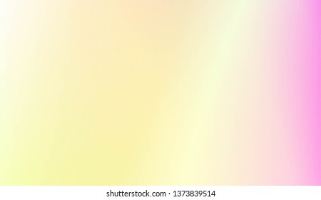 Sweet Multicolor Blurred Background. For Your Bright Website Pattern, Banner Header. Vector Illustration