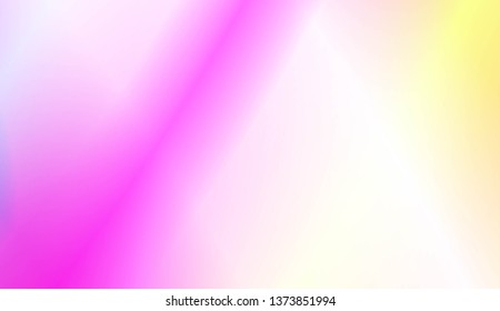 Sweet Multicolor Blurred Background. For Your Bright Website Pattern, Banner Header. Vector Illustration