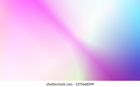 Sweet Multicolor Blurred Background. For Your Bright Website Pattern, Banner Header. Vector Illustration