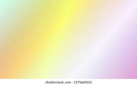 Sweet Multicolor Blurred Background. For Your Bright Website Pattern, Banner Header. Vector Illustration