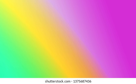 Sweet Multicolor Blurred Background. For Your Bright Website Pattern, Banner Header. Vector Illustration