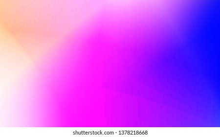 Sweet Multicolor Blurred Background. For Your Bright Website Pattern, Banner Header. Vector Illustration