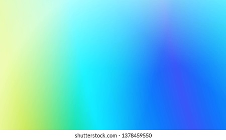 Sweet Multicolor Blurred Background. For Your Bright Website Pattern, Banner Header. Vector Illustration