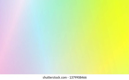 Sweet Multicolor Blurred Background. For Your Bright Website Pattern, Banner Header. Vector Illustration