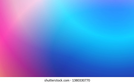 Sweet Multicolor Blurred Background. For Your Bright Website Pattern, Banner Header. Vector Illustration