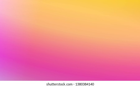 Sweet Multicolor Blurred Background. For Your Bright Website Pattern, Banner Header. Vector Illustration
