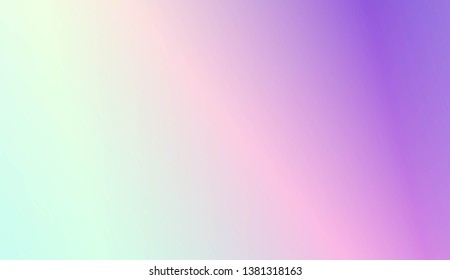 Sweet Multicolor Blurred Background. For Your Bright Website Pattern, Banner Header. Vector Illustration
