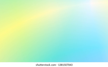 Sweet Multicolor Blurred Background. For Your Bright Website Pattern, Banner Header. Vector Illustration