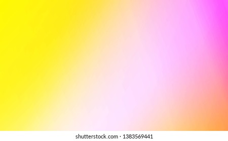 Sweet Multicolor Blurred Background. For Your Bright Website Pattern, Banner Header. Vector Illustration