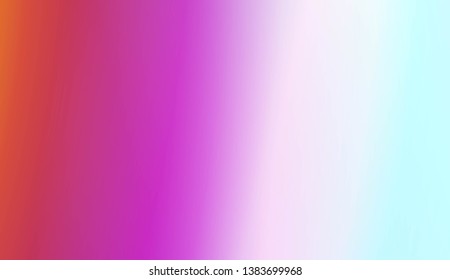 Sweet Multicolor Blurred Background. For Your Bright Website Pattern, Banner Header. Vector Illustration