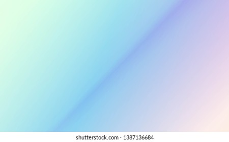 Sweet Multicolor Blurred Background. For Your Bright Website Pattern, Banner Header. Vector Illustration